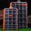 Fishing tackle box waterproof box fishing lure and hooks storage water resistant utility box