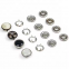 Factory Stock Buttons Stainless Steel or Brass material Colors Pearl Snap Button Prong Pearl Snap Button for Shirts clothing