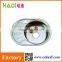 kitchen design single bowl with drain board stainless steel kitchen sink HD6044