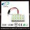 hot sale car parts accessories 5630 15smd led car roof light reading light