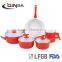 as seem on tv die-cast aluminium sauce pan cookware set