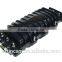 Best Price:3 in 3 out 24 core horizontal type fiber splice closure for FTTH/FTTX