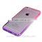 Hot Selling Ultra-thin Hyaline Colorful Slim Gradient TPU Back Cover Case For Apple iPhone 6 plus 5.5