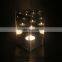 Wholesale Factory Directly Square Glass Candle Holder