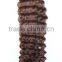 DEEP CURL 100% raw indian remy hair with competitive cost