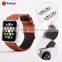 Kakapi Single Buckle Genuine Leather Watch Band Wrist Strap With Watchband Converter For 38MM Apple Watch MT-3909
