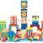 OEM Educational Building Blocks For Child Wooden City Blocks
