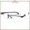 Laura Fairy High Quality Half Rim Metal Reading Glasses Optical Frame Made In China