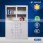 2016 New design glass sliding door steel filing cabinet office furniture