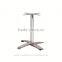 Metal outdoor patio furniture leg wrought iron table base