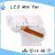 Best price and popular handheld mini led fan with Slogan Message