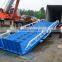 10t china supplier CE mobile yard ramp/dock ramp/Truck loading and unloading
