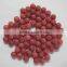 wholesale high quality gemstone red dye jade round beads jewelry