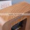 2015 new style beech wood color desktop clock, DRZ001