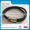 UAE premium gift magnetic stainless steel clasp leather wrap bracelet