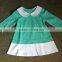 hot selling girls blank ruffle sleeve t shirt 2015 Made in China