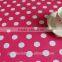 Plain coloured PVC tablecloth