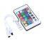 1PCS DC 5V-24V 3*2A Mini RF Led Dimmer+24-key RF Wireless Remote Controller Kit for Dimmable RGB LED Light Strip