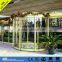 automatic curved glass sliding door