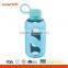 Everich 500ml tritan bottle with handle lid and silicone sleeve