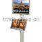Customade 180CM Height Advertising A3 Poster Daisplay Stand