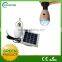 White color ABS mini solar powered led light solar led light with remote controller