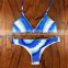 2016 custom made bikini swimwear factory, sexy girls triangle swimwear bikini