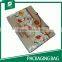 BEAUTIFUL COLOR PAPER MATERIAL PACKAGING BAG FOR FOOD WITH HANDLE