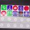 Hot Sale PET NFC Tag Stickers Adhesive RFID Tags Label 6 DIfferent Colors Alarm Clock Control All Phones