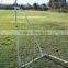 12' x 6' Soccer Goal Football Net Set Velcro Straps Anchor Steel Sports Training