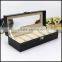 Factory direct sales of high-end 6 PU leather watch packaging bo display craft gift bo eport trade