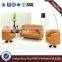 Modern Top cow leather office livingroom sofa set HX-S3001