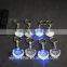 Wholesale Price Factory Directly Sale Best Quality Crystal Heart Shape LED Keychain