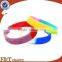 blank colorful paw print/embossed silicone slap bracelet with pedometer for kids