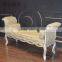 royal luxury bedroom furniture baroque solid wood hand carving bed end bench