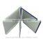 functional FOLDING make up pocket mirror with card inserted