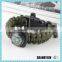 Factory manufacture various wholesale survival bracelet