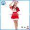 2015 Christmas Costume Christmas Clothes 3pcs Set Red Christmas Dress