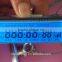 custom blue led backlight see through lcd display panel for Car Audio