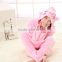 M/L promotional customized pink plush pig animated cartoon jumpsuits/one-pieces/teddies/bodysuit
