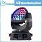 36x10w RGBW Wash Led Moving Head Zoom/Professional Customized Led Moving Head Wash
