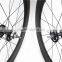 700C 50mm 20.5 Width Track Bike Fixed Gear Clincher carbon Wheels Bicycle Wheels Carbon track Wheelset