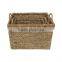 Water Hyacinth Basket For Home Decoration