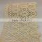 natural beige knitting pure cotton floral sunflower garment trimming lace
