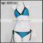 Wholesale Sexy Women's Multi-level Push-Up Wave Pattern Striped String Bikini