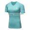 Four colors Wholesale fitness clothing women sexy yoga wear sports running t shirt