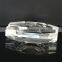Transparent crystal ashtray censrier on sale