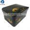Chinese wholesale recycle black metal cute tin can