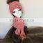Women Winter Thick Knitting Wool Long Scarf Neck Warmer Wrap Shawl