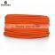 Factory Direct Sale Orange Power Cord,Colourful Fabric Textile Power Cord Round